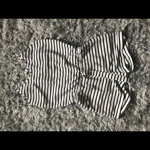 J. Crew Striped Romper